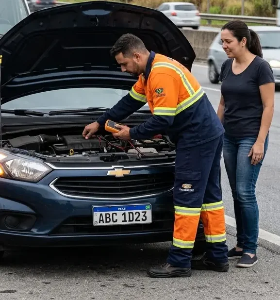 Socorro veicular em Hortolândia — atendimento profissional no local